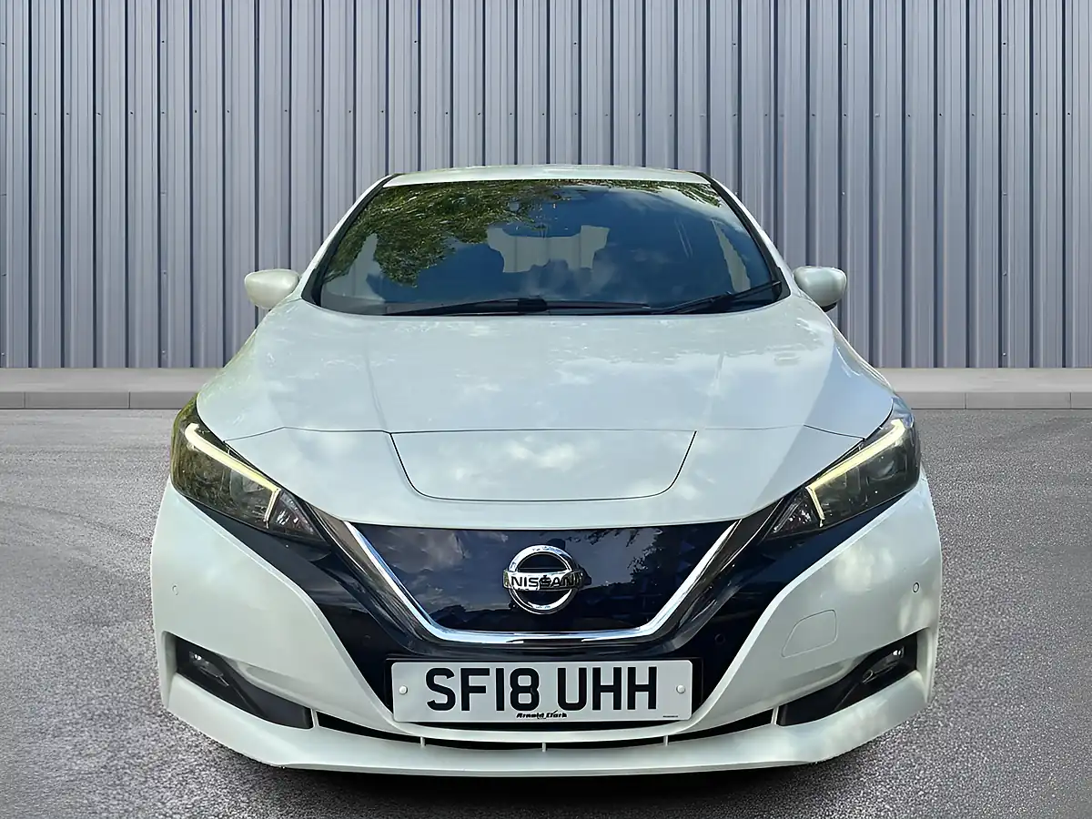 Used 2018 Nissan Leaf N-Connecta White - Interior and Exterior details 2