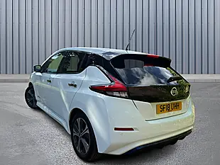 Used 2018 Nissan Leaf N-Connecta White - Interior and Exterior details 4