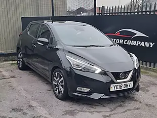 Used 2018 Nissan Micra Acenta Black - Interior and Exterior details 10