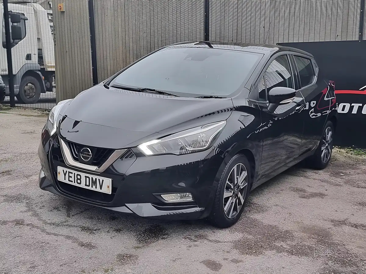Used 2018 Nissan Micra Acenta Black - Interior and Exterior details 3
