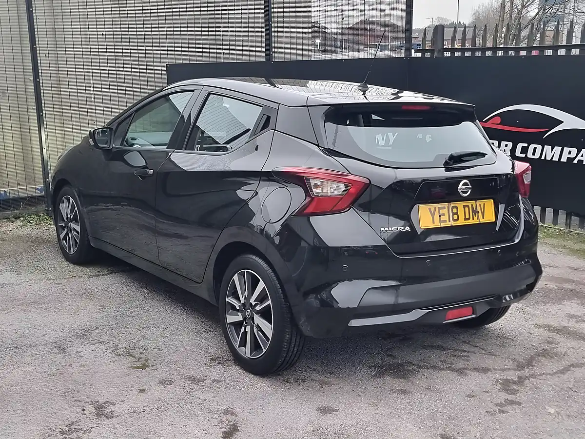 Used 2018 Nissan Micra Acenta Black - Interior and Exterior details 6