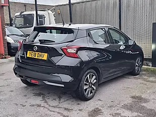 Used 2018 Nissan Micra Acenta Black - Interior and Exterior details 8