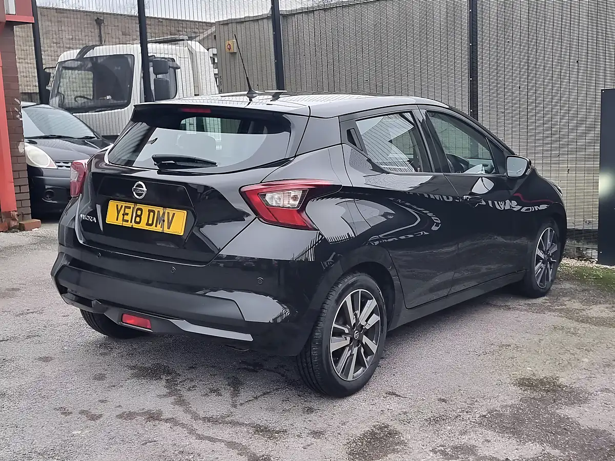 Used 2018 Nissan Micra Acenta Black - Interior and Exterior details 8