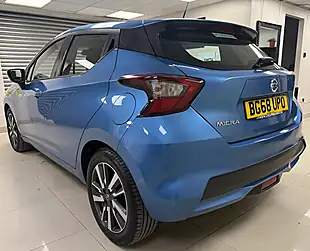 Used 2018 Nissan Micra Acenta Blue - Interior and Exterior details 3