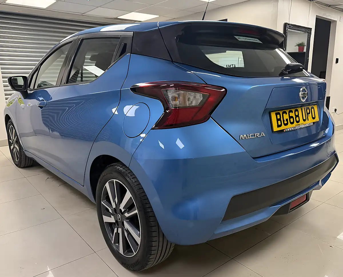 Used 2018 Nissan Micra Acenta Blue - Interior and Exterior details 3