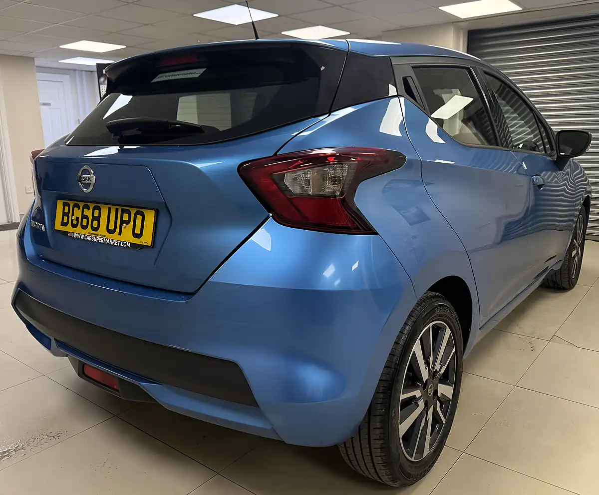 Used 2018 Nissan Micra Acenta Blue - Interior and Exterior details 4