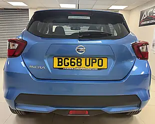 Used 2018 Nissan Micra Acenta Blue - Interior and Exterior details 6