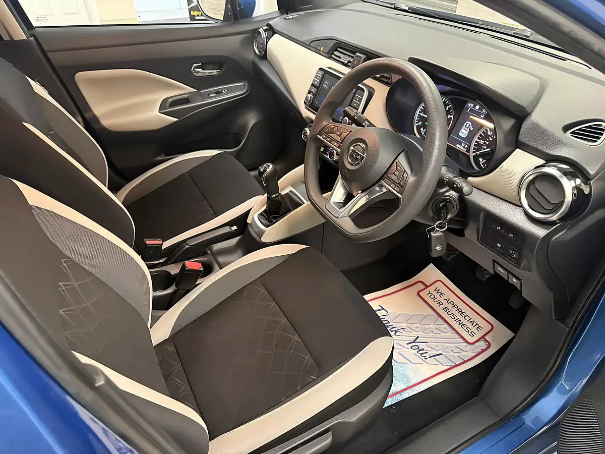 Used 2018 Nissan Micra Acenta Blue - Interior and Exterior details 7