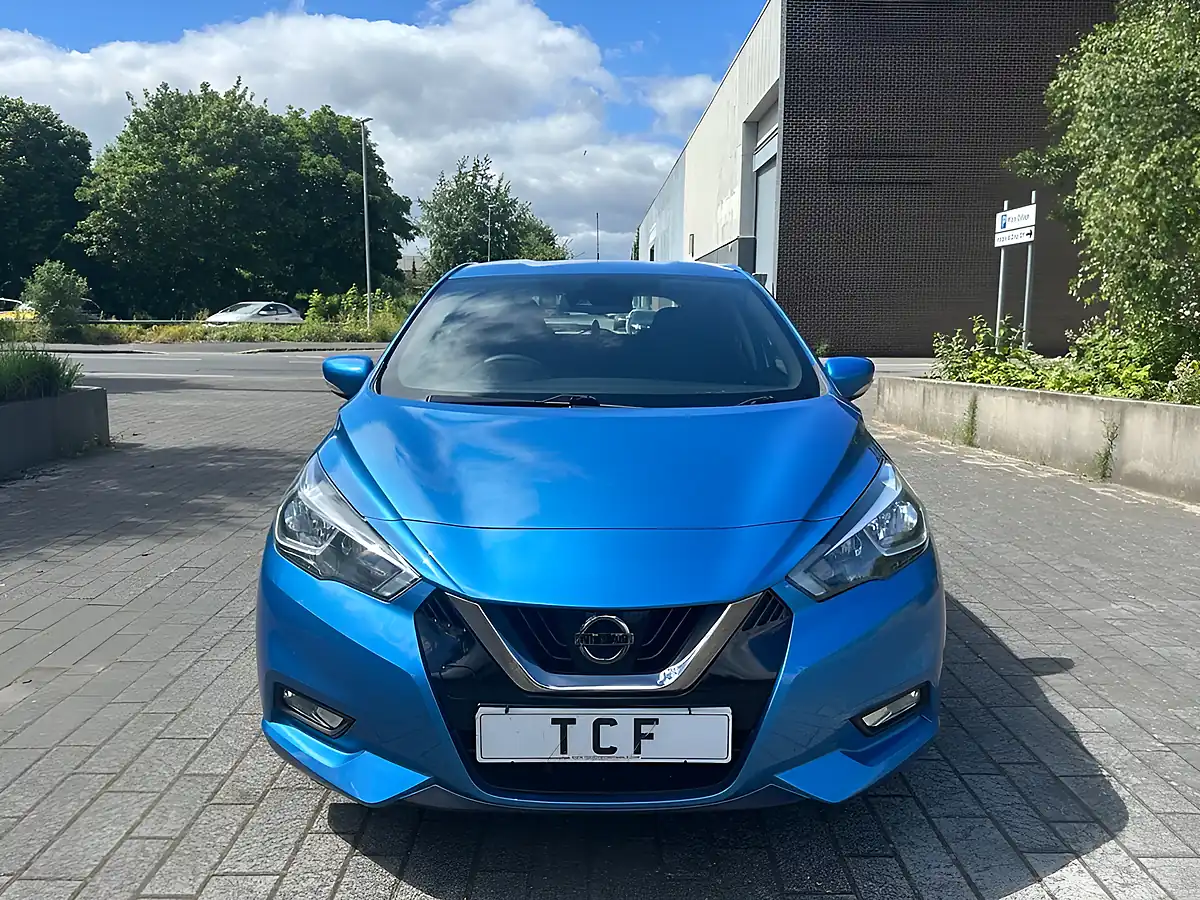 Used 2018 Nissan Micra Acenta Blue - Front View