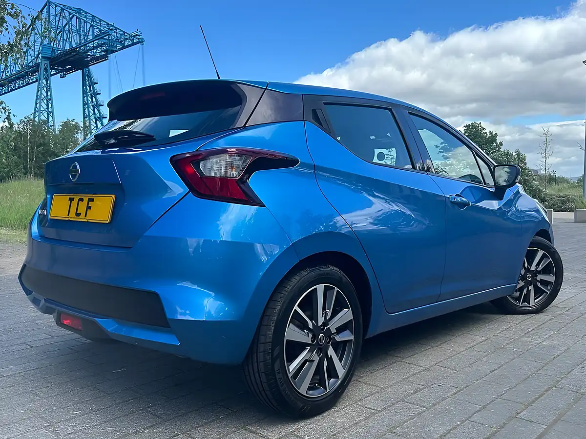 Used 2018 Nissan Micra Acenta Blue - Interior and Exterior details 12