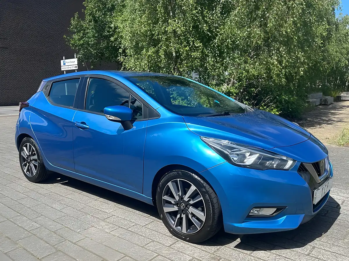 Used 2018 Nissan Micra Acenta Blue - Interior and Exterior details 2
