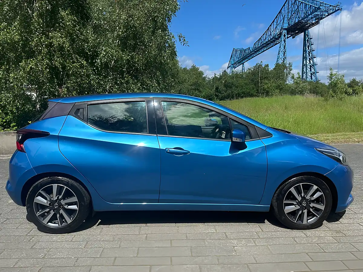Used 2018 Nissan Micra Acenta Blue - Interior and Exterior details 3