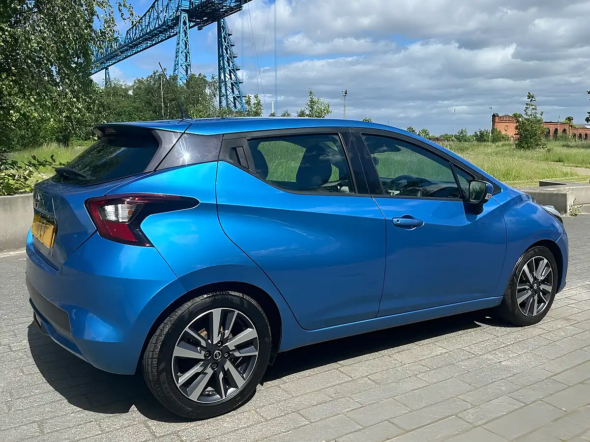 Used 2018 Nissan Micra Acenta Blue - Interior and Exterior details 4