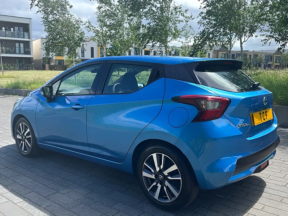 Used 2018 Nissan Micra Acenta Blue - Interior and Exterior details 6
