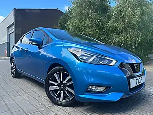 Used 2018 Nissan Micra Acenta Blue - Interior and Exterior details 7