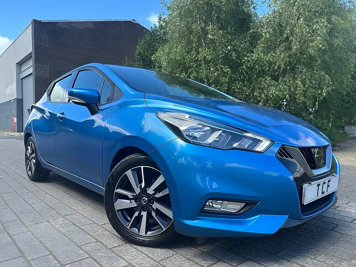 Used 2018 Nissan Micra Acenta Blue - Interior and Exterior details 7