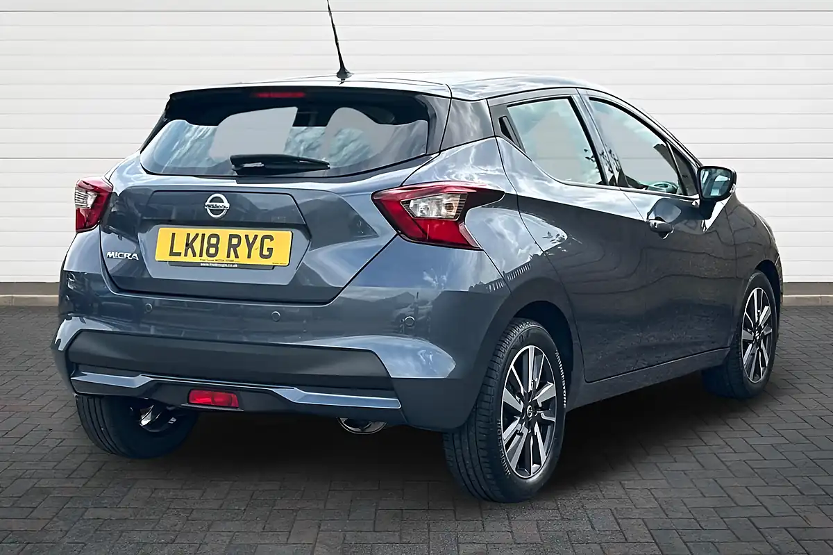 Used 2018 Nissan Micra Acenta Grey - Interior and Exterior details 3