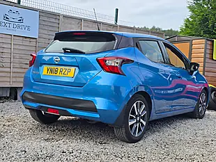 Used 2018 Nissan Micra Acenta Limited Edition Blue - Interior and Exterior details 10