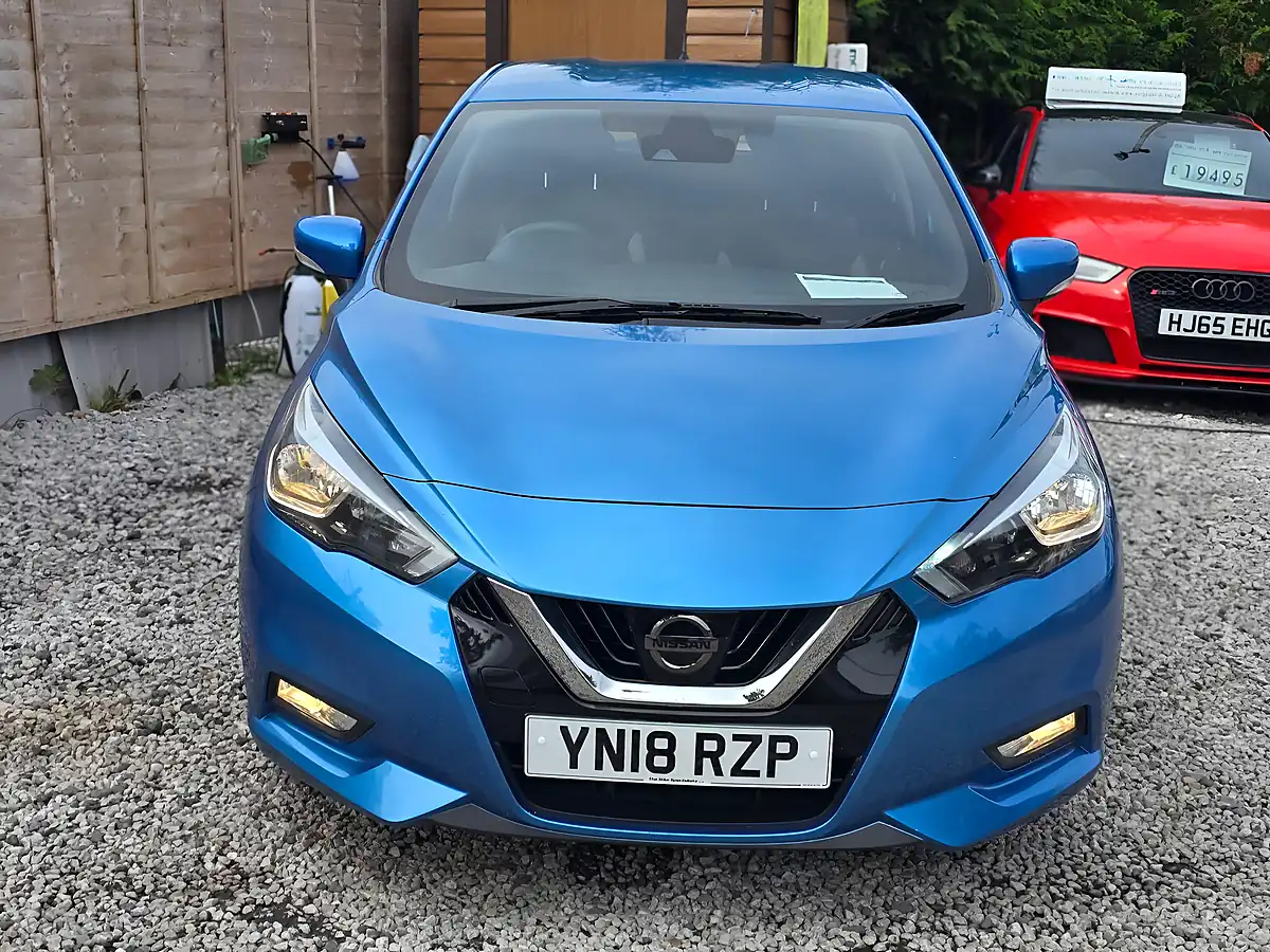 Used 2018 Nissan Micra Acenta Limited Edition Blue - Interior and Exterior details 2