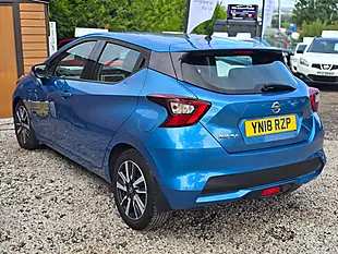 Used 2018 Nissan Micra Acenta Limited Edition Blue - Interior and Exterior details 4
