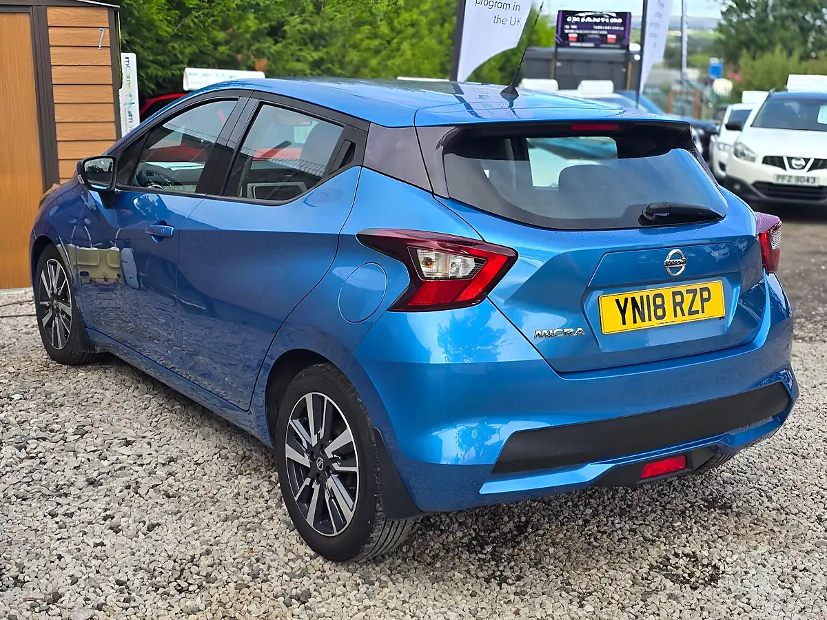 Used 2018 Nissan Micra Acenta Limited Edition Blue - Interior and Exterior details 4