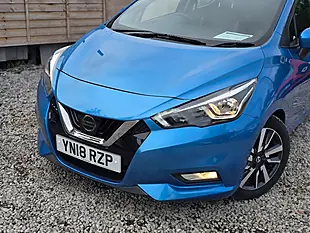 Used 2018 Nissan Micra Acenta Limited Edition Blue - Interior and Exterior details 9