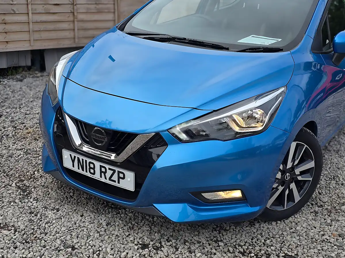 Used 2018 Nissan Micra Acenta Limited Edition Blue - Interior and Exterior details 9