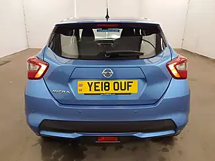 Used 2018 Nissan Micra Acenta Limited Edition Blue - Interior and Exterior details 5