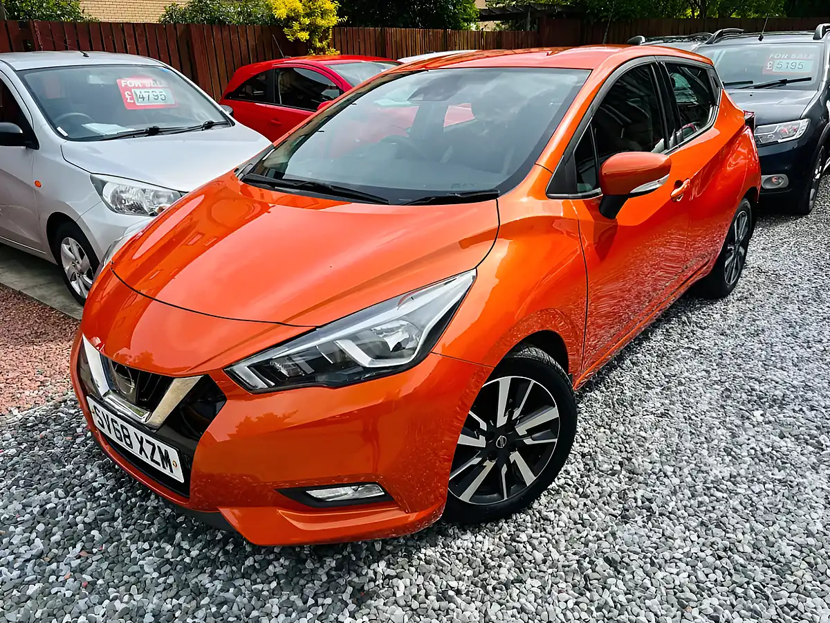 Used 2018 Nissan Micra Acenta Limited Edition Orange - Interior and Exterior details 11
