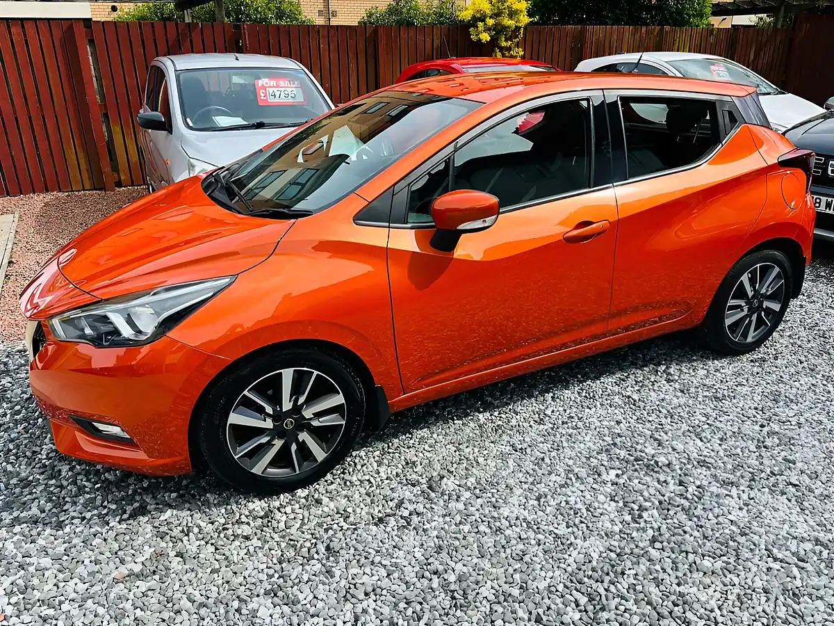 Used 2018 Nissan Micra Acenta Limited Edition Orange - Interior and Exterior details 12