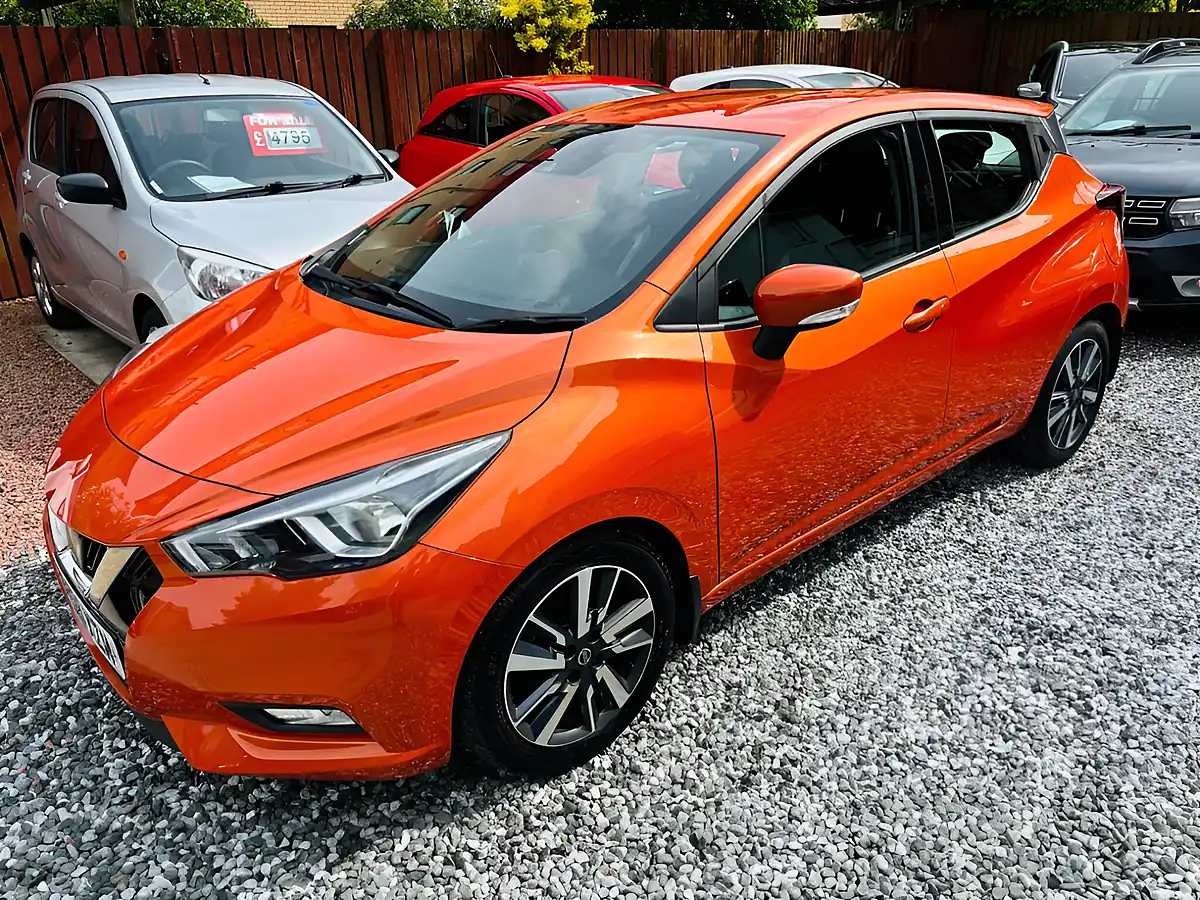 Used 2018 Nissan Micra Acenta Limited Edition Orange - Interior and Exterior details 13
