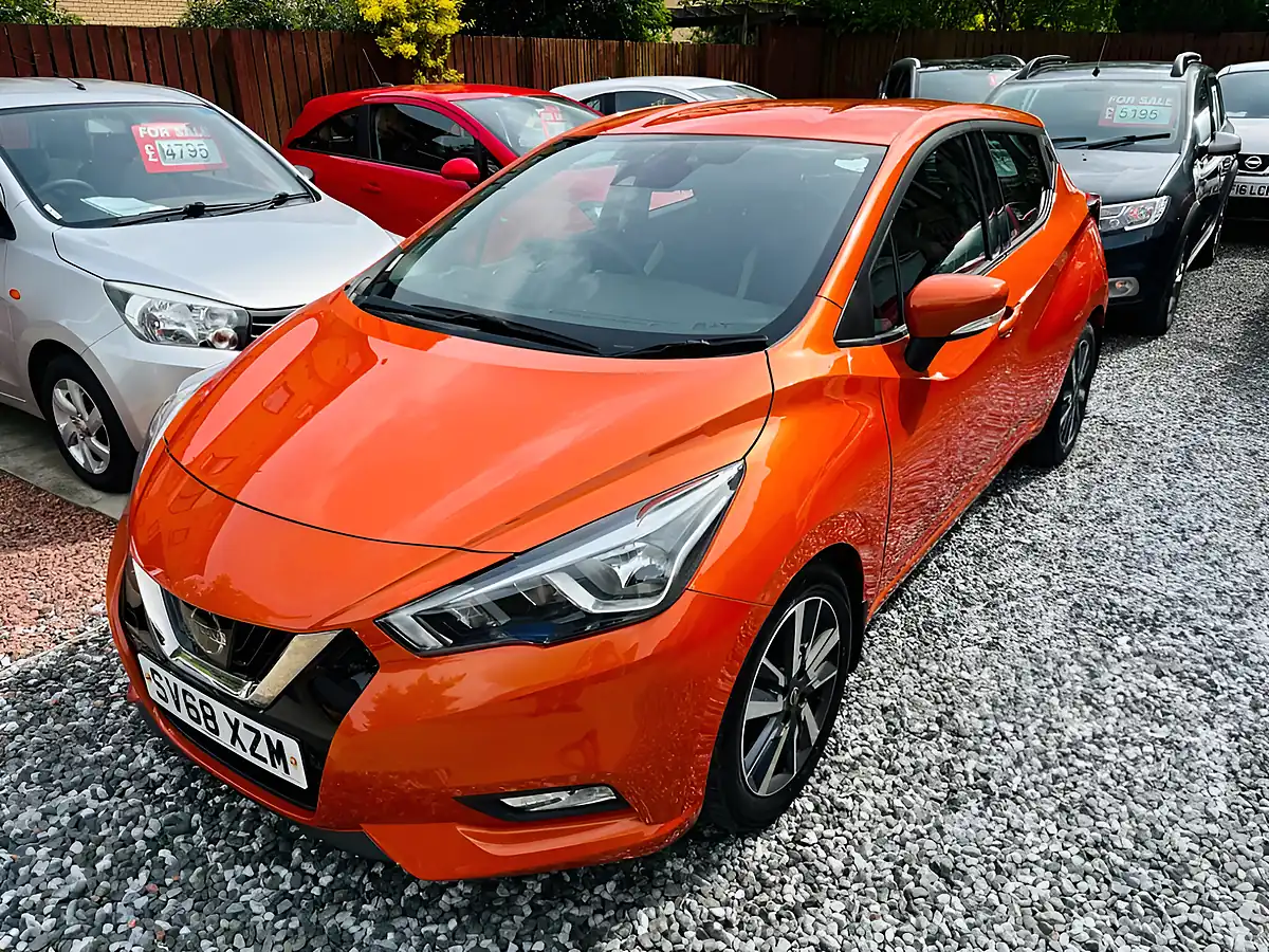 Used 2018 Nissan Micra Acenta Limited Edition Orange - Interior and Exterior details 14