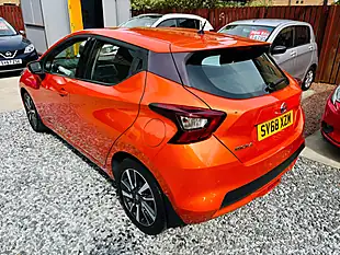 Used 2018 Nissan Micra Acenta Limited Edition Orange - Interior and Exterior details 15
