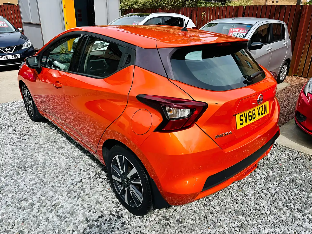 Used 2018 Nissan Micra Acenta Limited Edition Orange - Interior and Exterior details 15