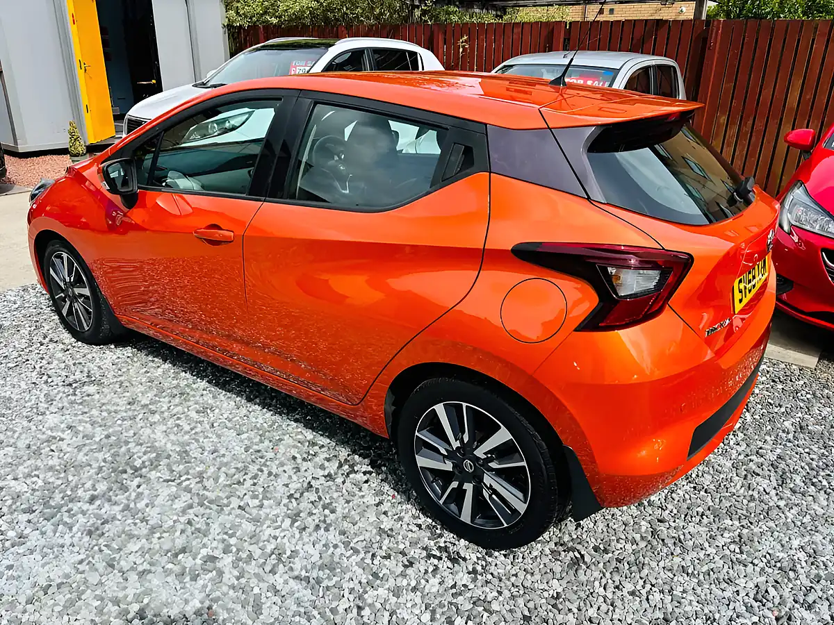 Used 2018 Nissan Micra Acenta Limited Edition Orange - Interior and Exterior details 16