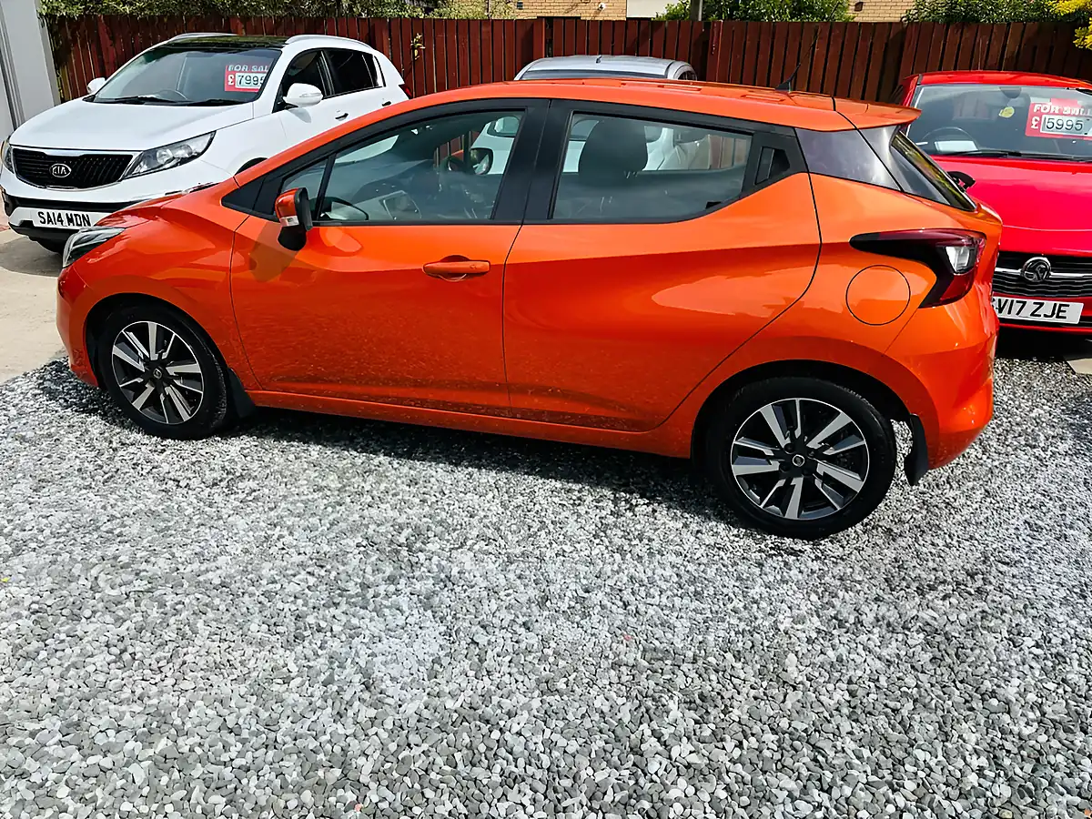 Used 2018 Nissan Micra Acenta Limited Edition Orange - Interior and Exterior details 17