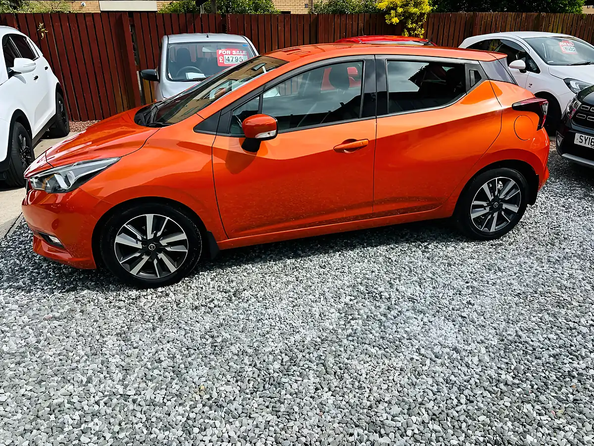 Used 2018 Nissan Micra Acenta Limited Edition Orange - Interior and Exterior details 19