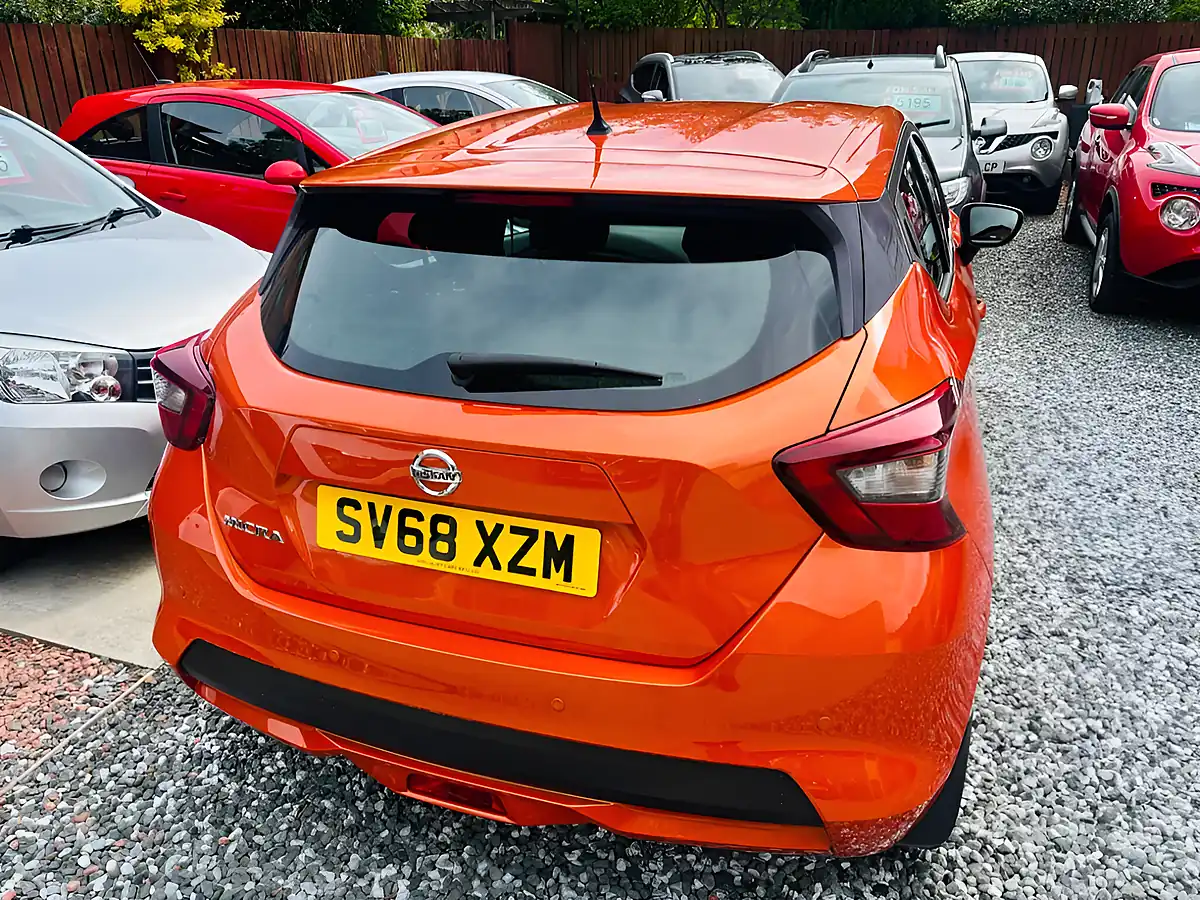 Used 2018 Nissan Micra Acenta Limited Edition Orange - Interior and Exterior details 20