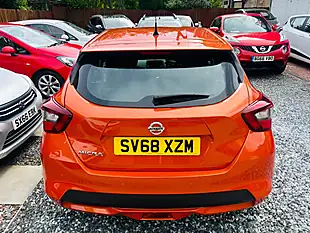Used 2018 Nissan Micra Acenta Limited Edition Orange - Interior and Exterior details 4