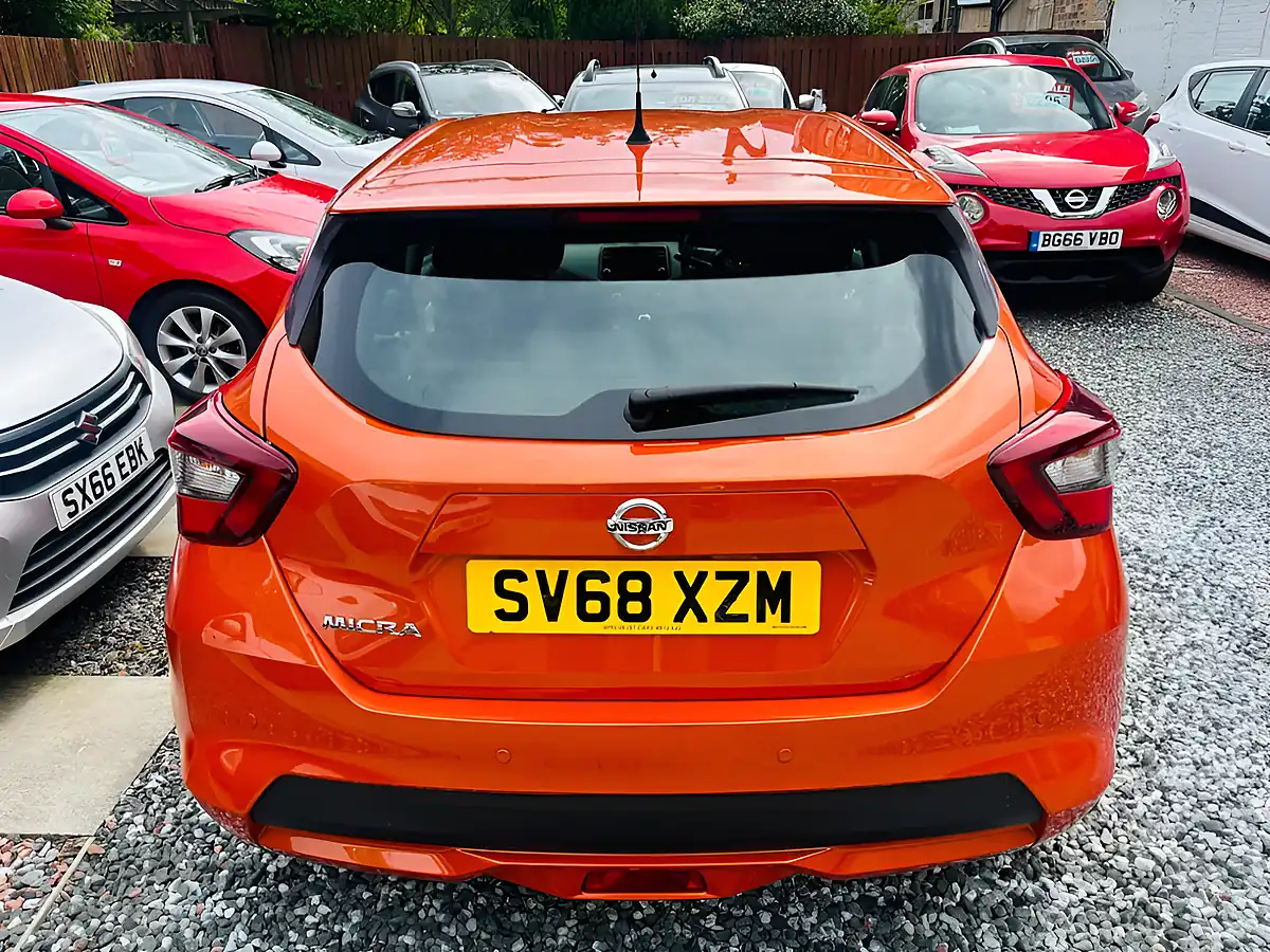 Used 2018 Nissan Micra Acenta Limited Edition Orange - Interior and Exterior details 4