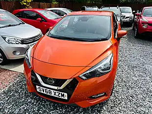 Used 2018 Nissan Micra Acenta Limited Edition Orange - Interior and Exterior details 5