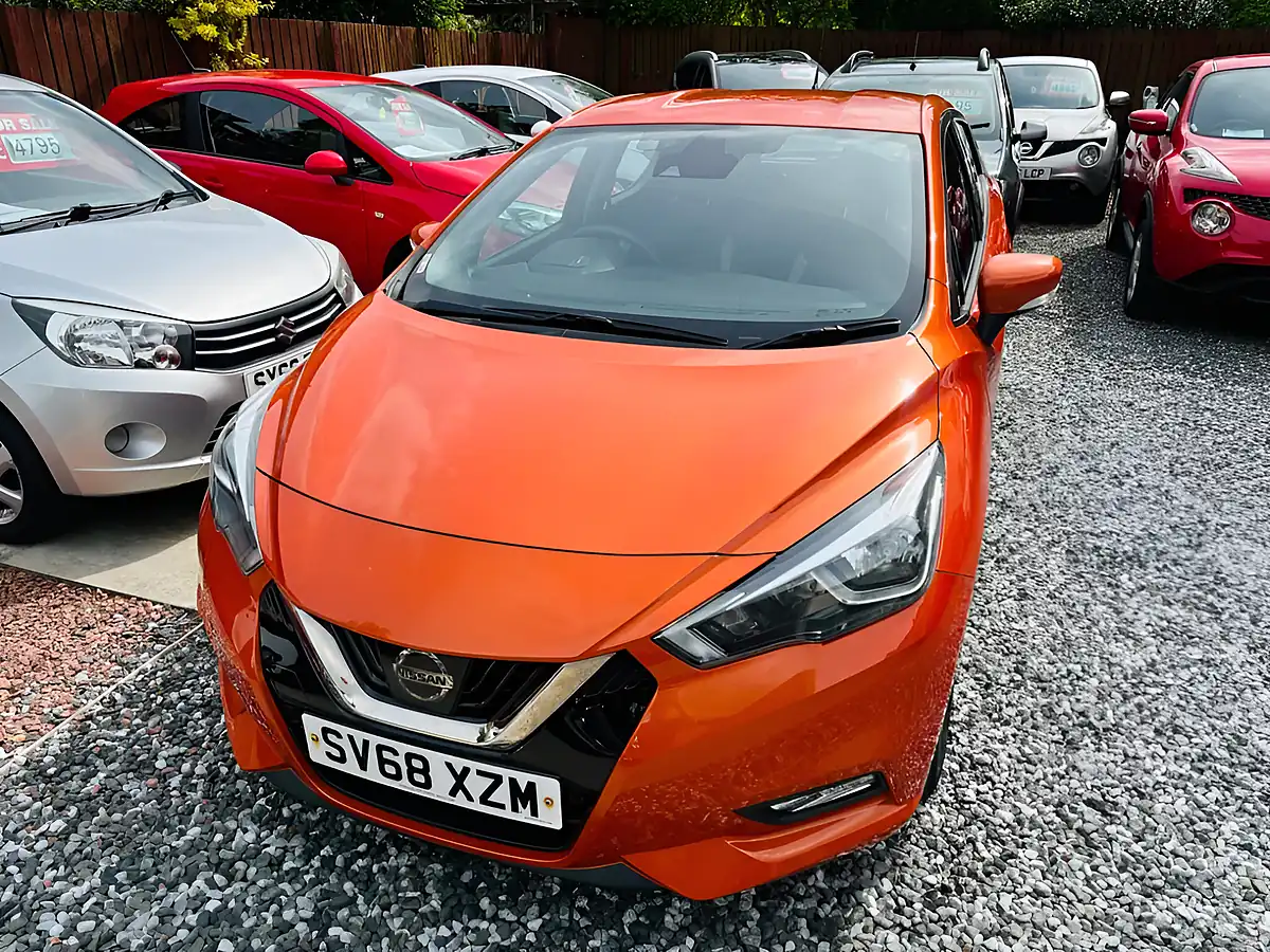Used 2018 Nissan Micra Acenta Limited Edition Orange - Interior and Exterior details 5