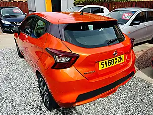 Used 2018 Nissan Micra Acenta Limited Edition Orange - Interior and Exterior details 6