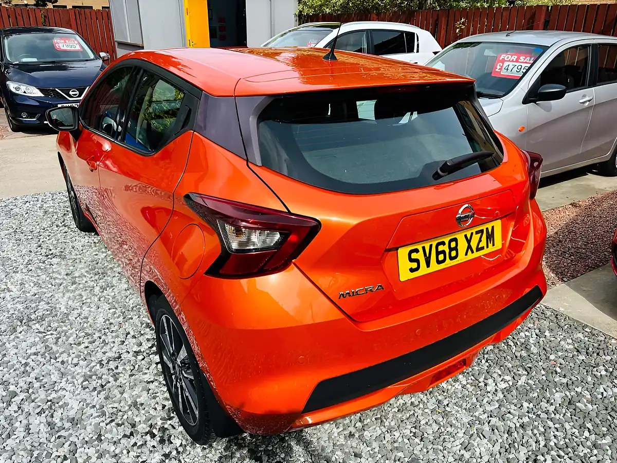 Used 2018 Nissan Micra Acenta Limited Edition Orange - Interior and Exterior details 6