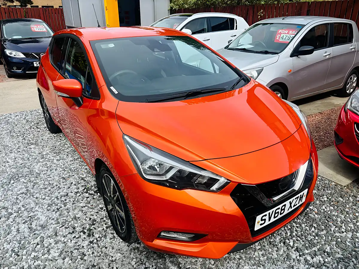 Used 2018 Nissan Micra Acenta Limited Edition Orange - Interior and Exterior details 7