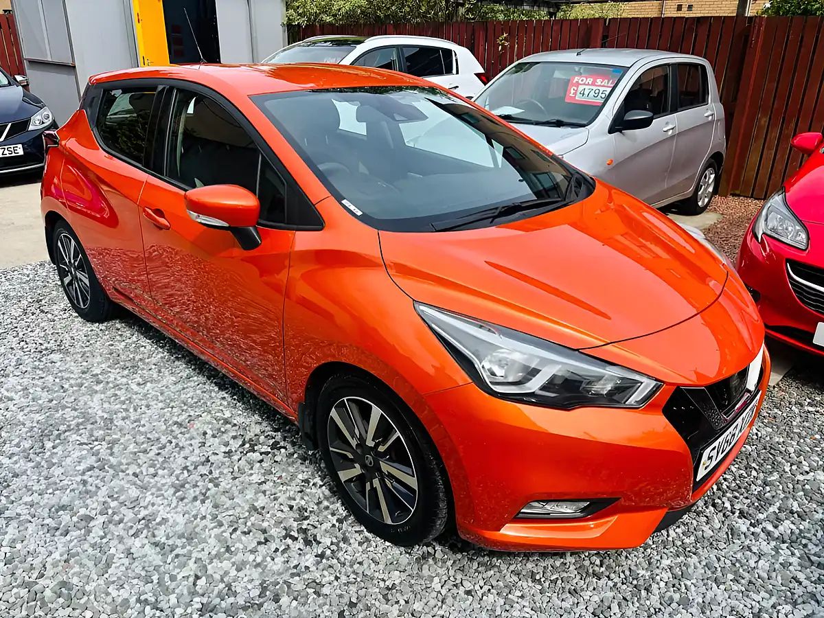 Used 2018 Nissan Micra Acenta Limited Edition Orange - Interior and Exterior details 8