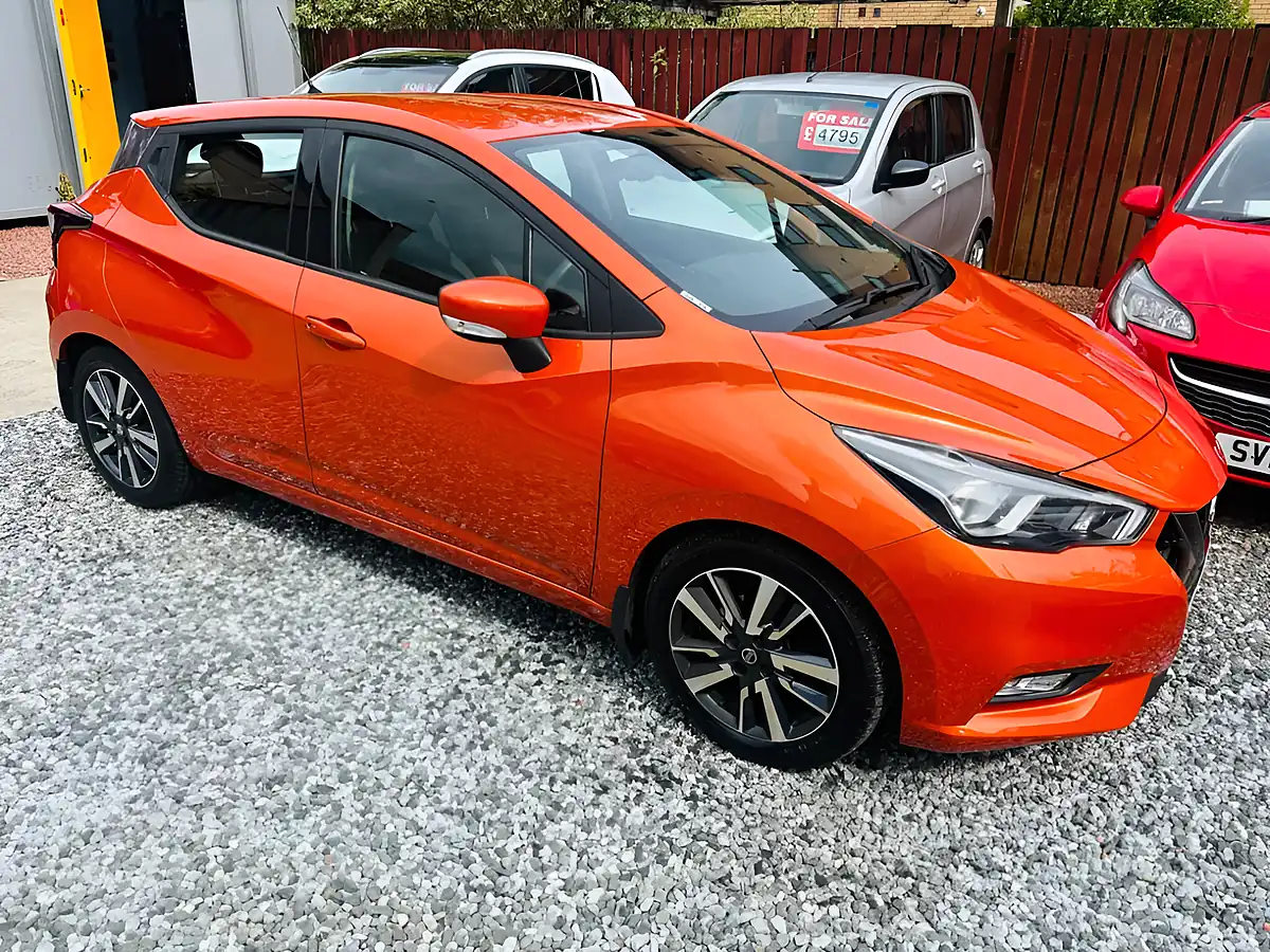 Used 2018 Nissan Micra Acenta Limited Edition Orange - Interior and Exterior details 9