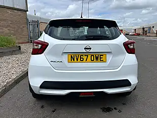 Used 2018 Nissan Micra Acenta Limited Edition White - Interior and Exterior details 9