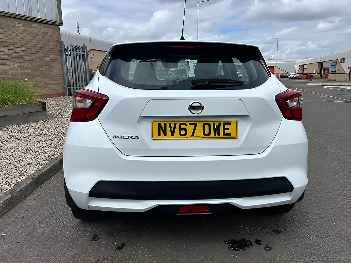 Used 2018 Nissan Micra Acenta Limited Edition White - Interior and Exterior details 9