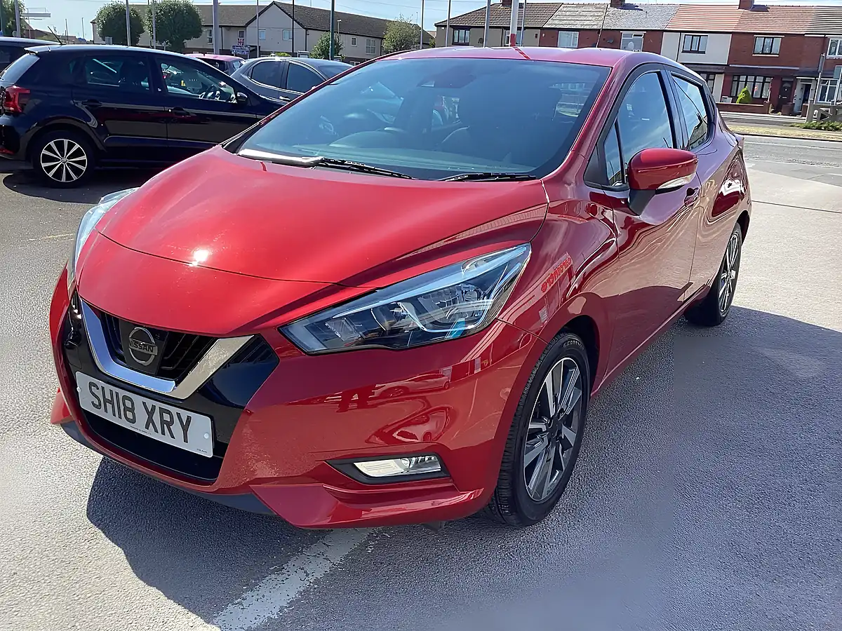 Used 2018 Nissan Micra Acenta Red - Interior and Exterior details 2